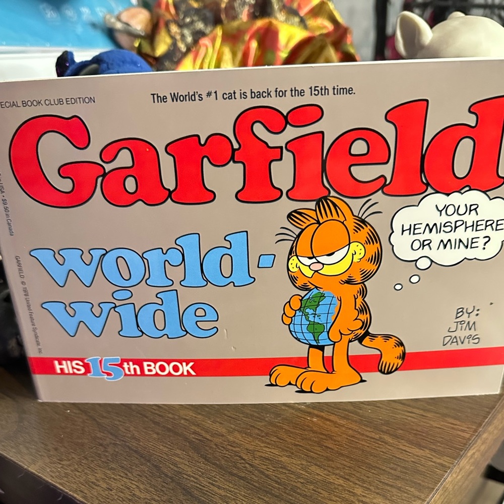 First edition, soft back Garfield World-Wide Comic Book